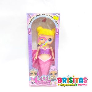 Muñeca Lol Tipo Sirena