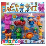 Set De Pocoyo Y Sus Amigos (Goma)