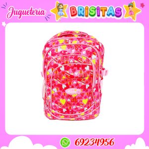Mochila Juvenil corazones