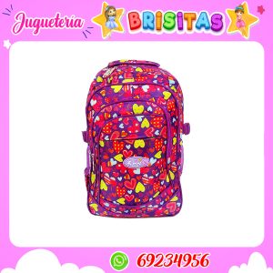 Mochila Juvenil lila
