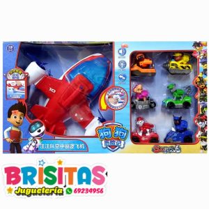 Set De Avión Patroler   + (6 Personajes)