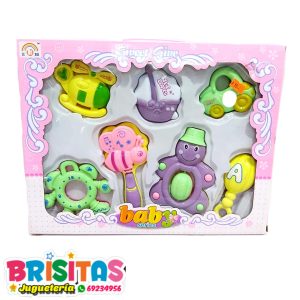 Set De Sonajeras Baby En Caja