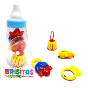 Set De Sonajeras En Biberón