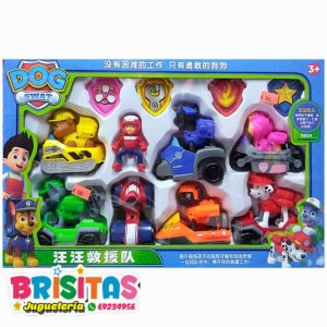 Set De Personajes Paw Patrol (7 Perso)