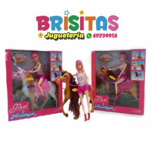 Muñeca Barbie a Caballo
