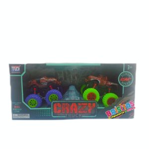 Autos Monster x 2 en Caja