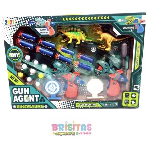 Set de Tiro Verde + Dinosarios