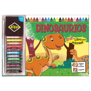 Libro Colorea Dinosaurios