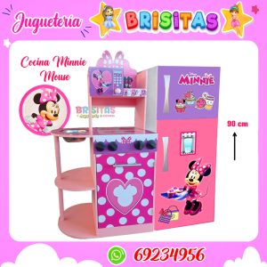 Cocina Minnie Mouse + heladera (A PEDIDO)