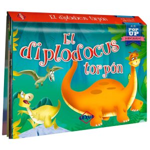 Cuento Pop Up El Diplodocus Torpón