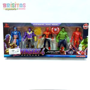 Set De Vengadores (5 Personajes)