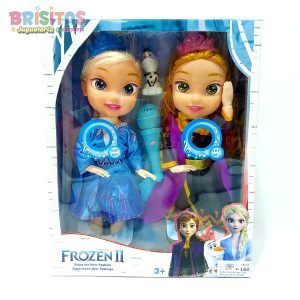Muñeca Frozen Ana y Elsa C/ Micrófono Grande