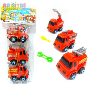 Set De Autos Didácticos De Bomberos