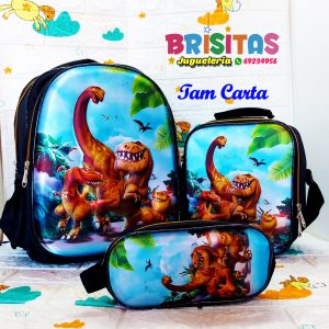 Mochila 3D Dinosurios (Tamaño Carta)