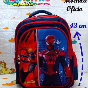 Mochila 3D Spiderman (Tamaño Oficio)