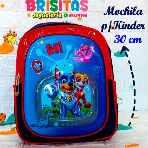 Mochila Paw Patrol Pequeña P/Kinder