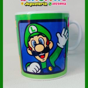 Taza de "Super Mario Bross" Luigi