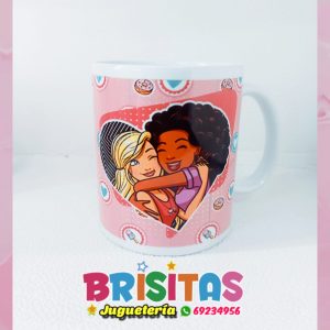 Taza de "Amigas Barbie"