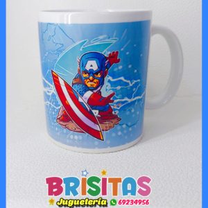 Taza de "Los Avengers" (Capitan América)