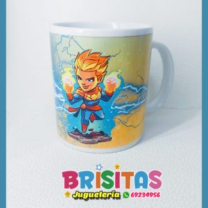 Taza de "Los Avengers" (Capitana Marvel)