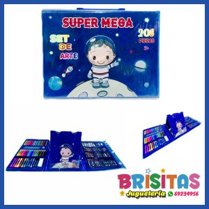 Set de Arte (208 piezas, grandes) NIÑO