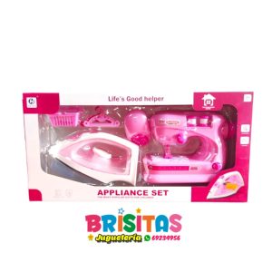 Set De Plancha Y Máquina De Costura