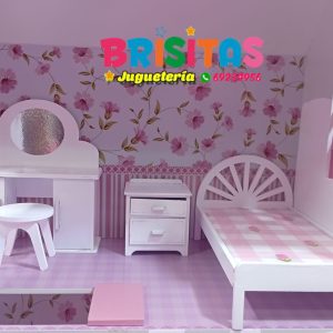 Juego de Dormitorio p/muñecas