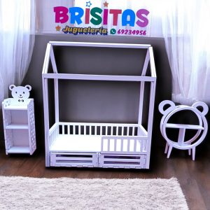 Juego Dormitorio montessori p/ Muñecas