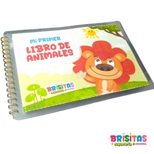 Libro de aprendizaje lúdico los Animales (con velcro)