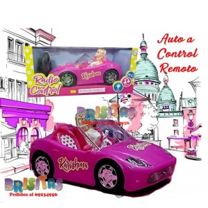 Auto A Control Remoto + Muñeca Musical