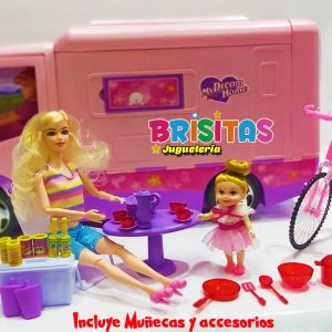 Auto Camper Barbie