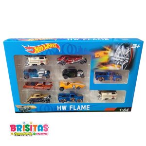 Autos Hotwheel 10 en 1