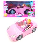 Auto Rosa + Muñeca