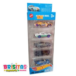 Autos de Colección Hotwheel 5 en 1