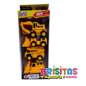 Camión Truck Amarillo x 4
