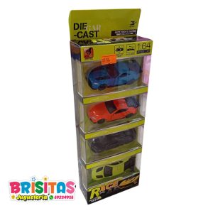 Autos de Colección Metálico 4 en 1