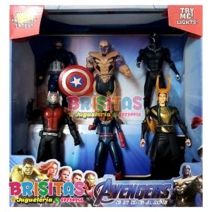 Avengers (6 Personajes) Mod 2