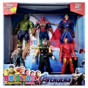 Avengers (6 Personajes) Mod 3