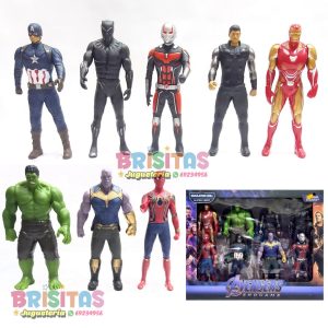 Avengers 8 Personajes Coleccion