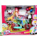 Barbie Con Bicicleta (+Accesorios)