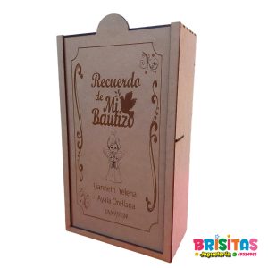 Caja de Vino Para Bautizo
