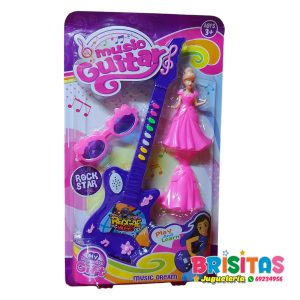 Blister Guitarra Musical Princesas