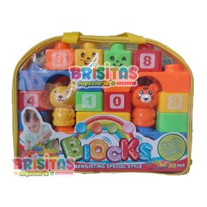 Bloques Blocks Bolson (30 Piezas)