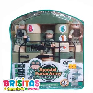 Bloques Militar (47 Piezas)