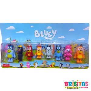 Bluey 8 Personajes