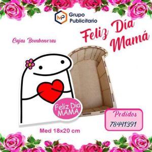 Caja Bombonera Flork Feliz día Mamá