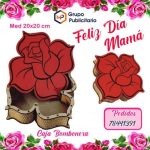 Caja Bombonera Rosa