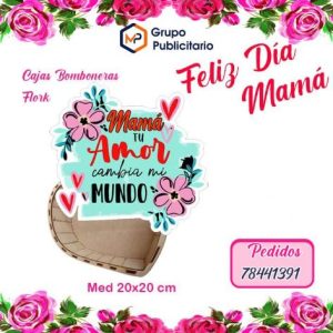 Caja Bombonera Tu Amor Cambia el Mundo