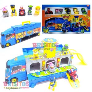 Camión Paw Patrol + 5 Personajes