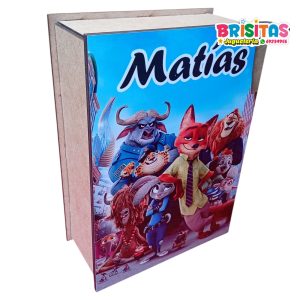 Canastas Infantiles Rectangular Zootopia